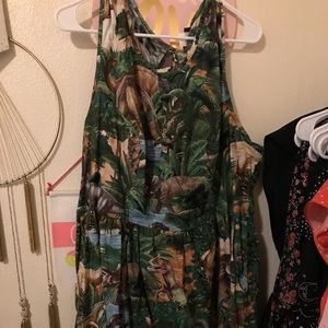 Modcloth Dino Dress 4X